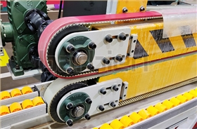 Meshing belt transmission Meshing belt transmission