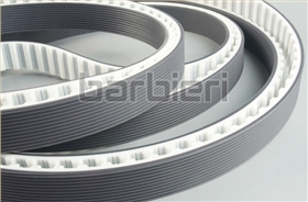 Longitudinal line timing belt Longitudinal line timing belt